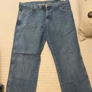 Men's Wrangler Blue Jeans - Size 36x30. Two available